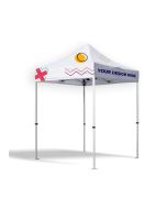Kleines Pavillon individuell mit Ihrer Werbung bedrucken