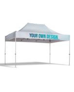 Express 3x4,5m Budget Promotionzelt individuell mit Logo bedrucken