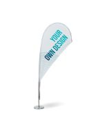 Express Mini Beachflags als Tischfahne bedrucken