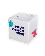 Flatcube Stoff als Nachdruck mit Ihrem Logo