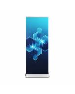 RollUp Premium "Silver" 85x200cm bedrucken