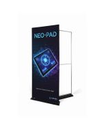 Textilwand Prato mit Werbung bedrucken 
