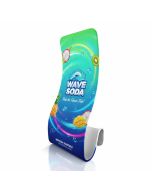 Textilwand Snake mit Werbung bedrucken 