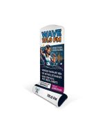 Textilwand Snake mit Werbung bedrucken 