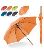 Großer Regenschirm mit winddichtem Fiberglasgestell (ab 50 Stück)
