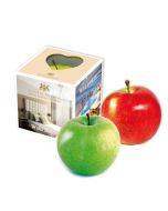 Apfel in Schachtel als Werbebox bedrucken