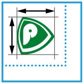 Grafik Logo auf Serviette