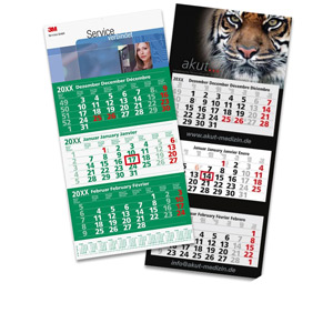 3 Monats Kalender