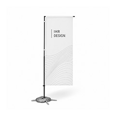 Rechteckige Beachflags