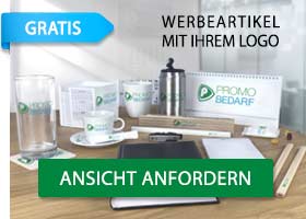 Gratis PDF-Ansicht mit Ihrem Logo auf dem Werbeartikel