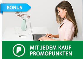 Werbeartikel bestellen und Promopunkte erhalten